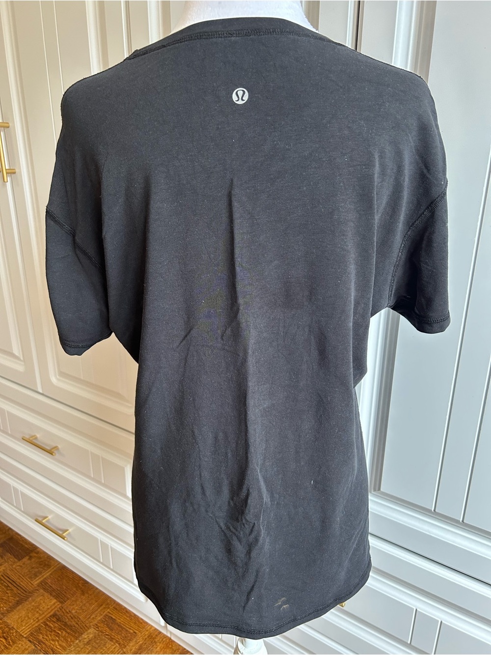Lululemon Classic Black Crewneck T-Shirt